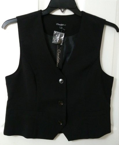 Women Solid Color Elegant Commuter Vest V-neck Sleeveless Work wear - Picture 8 of 10