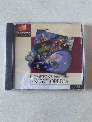 Compton's Interactive Encyclopedia 1997 Edition CD-ROM Software Sealed