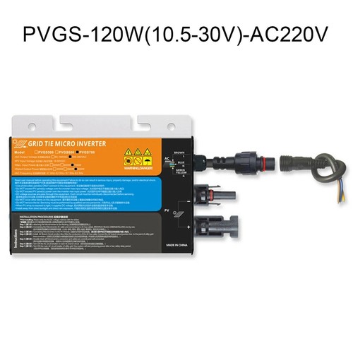 120W 180W Solar Grid Tie Microinverter Pure Sine Wave DC10.8-60V-AC220V Inverter - Picture 10 of 11