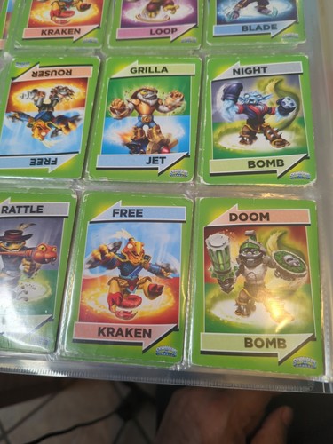 Skylanders Swap Force Base Cards Lot Cards Same New Same Be Used - Picture 12 of 16