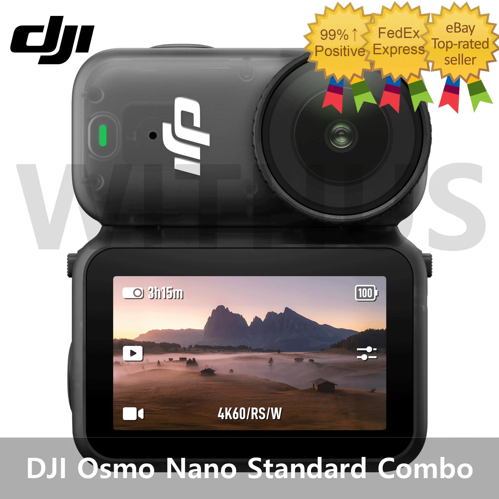 DJI Osmo Nano Standard Combo (64GB) / No Tariffs In US= | eBay