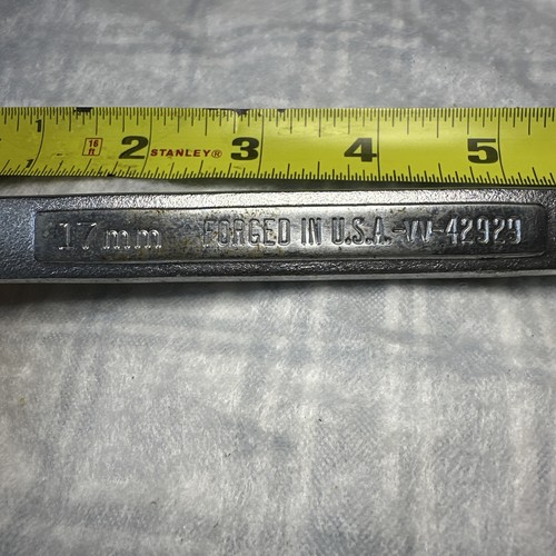 Craftsman 17 mm V-Kombinationsschraubenschlüssel 12-Punkt Nr. 42929, geschmiedet in USA - Bild 2 von 8