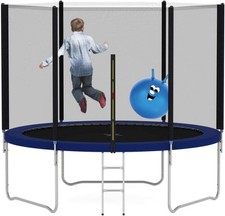 Heavy Duty 6FT 8FT 10FT 12FT 14FT Outdoor Trampoline with Enclosure Net for Kids