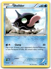 2016 XY - BREAKpoint Pokemon TCG Card #23 Shellder
