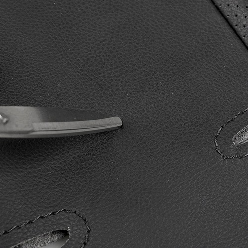 DIY Black Steering Wheel Leather Cover Trim For FIAT Viaggio 2012 2013 2014 2015 - Picture 4 of 9