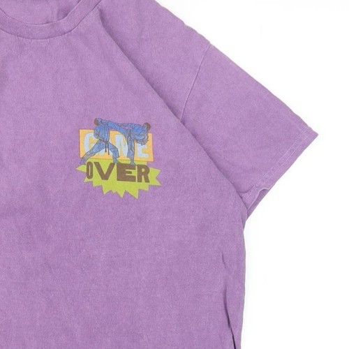Urban Outfitters Unisex Anime Graphic Purple T-Shirt XS - Picture 12 of 12