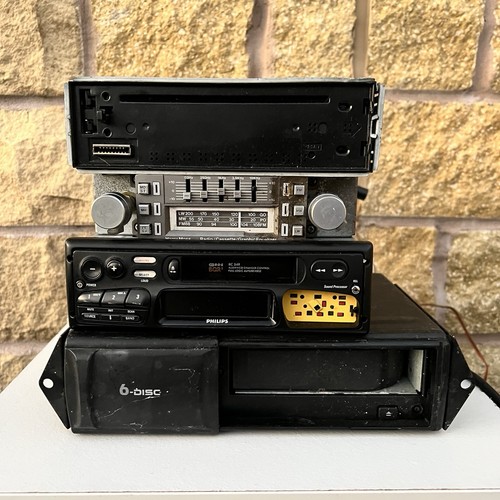 Konvolut Restposten Autoradios Stereoanlagen für Ersatzteile Reparaturen Hersteller X4 - Bild 1 von 8