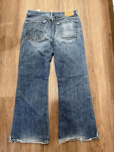 Vintage Abercrombie and Fitch Jeans Made In USA Mens Size 32x30 FLARE 1892 - Picture 3 of 11