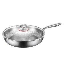 Titanium Frying Pans Nonstick Kitchen Cooking Frypan Egg Pan With Lid Nonstick
