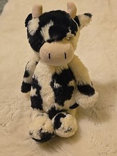 JELLYCAT Original Bashful Calf Cow Plush Spots Medium AUTHENTIC Rare