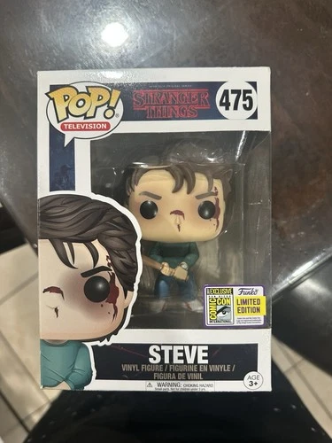 Funko Pop!  Stranger Things Steve Harrington with Bat SDCC 2017 Exclusive #475