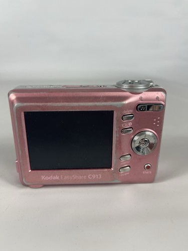 Kodak Easyshare C913 9.2mp Pink Digital Camera for Parts - Picture 6 of 13