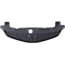 Grille For 2012-2013 Honda Civic Si Model Coupe Black Plastic