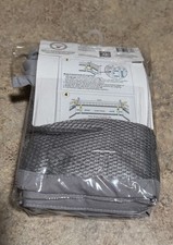 AIRFLOW BABY Breathable Gray Mesh Crib Liner For 4-Sided Slatted/Solid Back Crib