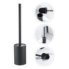  1pc Toilettenbürste mit Halter Pinsel für Badezimmer Toilettenschüsselbürste