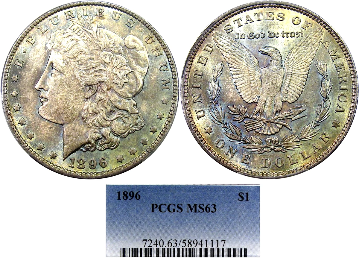 1896 Year Morgan US Dollars (1878-1921) for sale | eBay