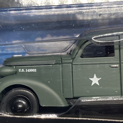 1937 STUDEBAKER ARMY AMBULANCE w/Display Case 1/43 The PHOENIX MINT 18376 - NIB - Picture 2 of 11