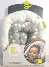 GO by Goldbug Duo Car Seat / Stroller Head Support  Strap Cover Set - Cactus