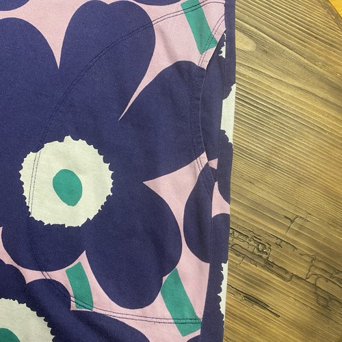 Marimekko Unikko Huikea Women Dress 3XL Pink/Purple Flower 100% Cotton - Bild 9 von 20