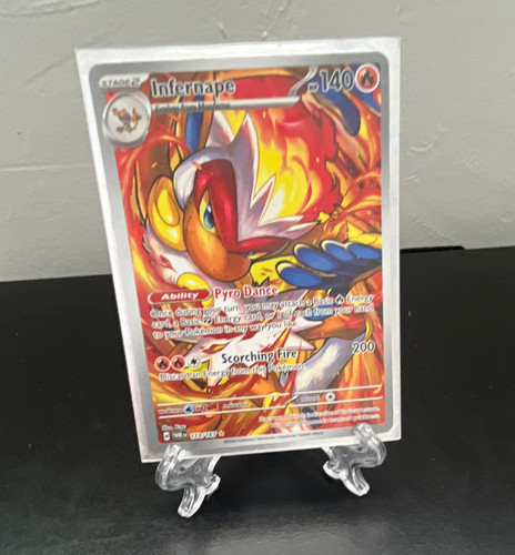 Infernape 173/167 SV06 Twilight Masquerade Holo Full Art Illus Rare 140 HP