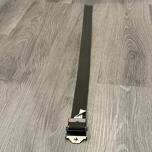 Official BSA Eagle Boy Scout Switchback Belt Web S/M 32” Item #64032 Olive Green - Picture 3 of 7