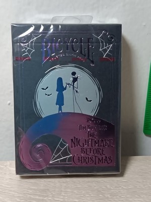 *FREE SHIP* NIGHTMARE Before CHRISTMAS Playing Cards Bicycle Disney Tim Burton