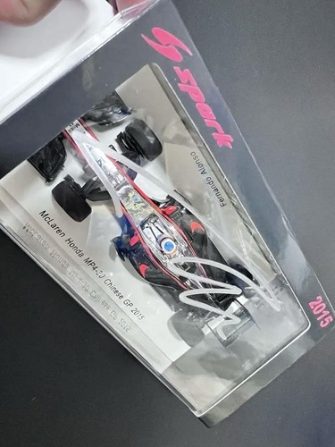 Spark 1/43 F1 Mclaren Honda Mp4-30. Fernando Alonso Minicar - Picture 2 of 6