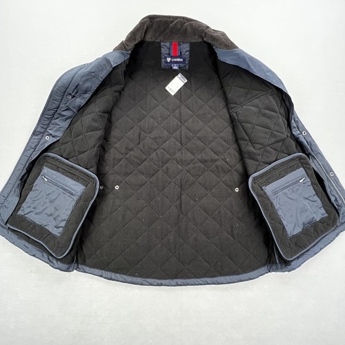 Cremieux Weste Herren Large Navy gesteppt Fleece gefüttert Puffer Outdoor FT5CX461 - Bild 11 von 21