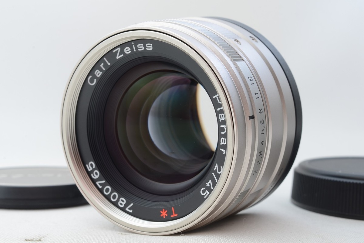 美品 CONTAX Carl Zeiss G Planar 45mm f2 T* TOP Mint] CONTAX Carl Zeiss Planar T* 45mm F2 AF Lens For G1 G2
