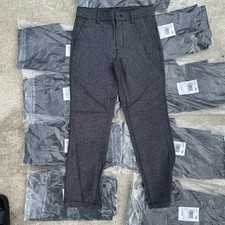 10 NWT Boy's The Children s Place Black Charcoal Gray Tweed Dress Pant, SIZE