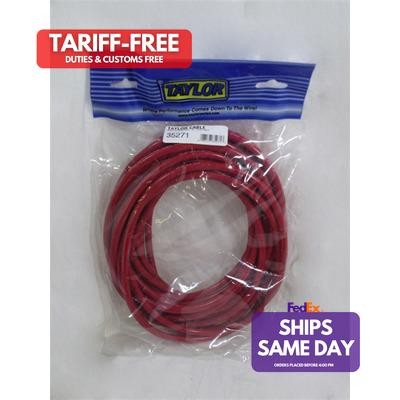 Taylor/Vertex 35271, One 30' Spool 8Mm Red Spiro Wound Plug Wire Performance Par - Picture 1 of 9