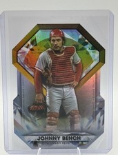 2022 Topps Johnny Bench Diamond Greats Die Cut Card # DGDC-10