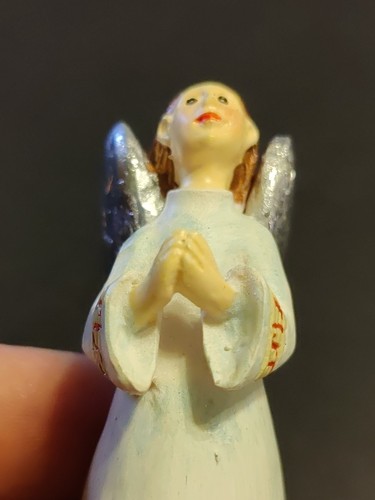 PATIENCE BREWSTER Mini BETENDER ENGEL KRINKLES Ornament - Musiknoten - Weihnachten - Bild 7 von 7