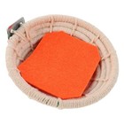 Hanging Cotton Rope Bird Nest: Woven Breeding Nest Bed Cage Hatching Nesting