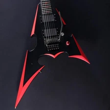 Esp O.Z.Y Fa-280 Flying A-Iv Mat Black With Red Bevel The Alfee Toshihiko T