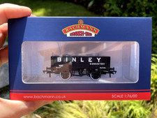 Bachman OO gauge 5 Plank Wagon BINLEY (37-074)  BNIB