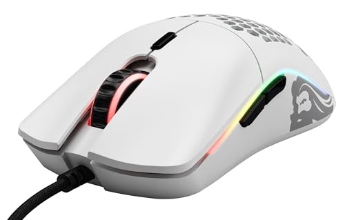 Glorious Model O Gaming Mouse White Rgb 6 Program Buttons Usb Wired Light_ - Picture 3 of 9