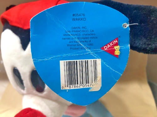Vintage 1993 DAKIN Large Plush WAKKO 19" - Warner Bros. Cartoon Character w/Tag - Bild 5 von 23