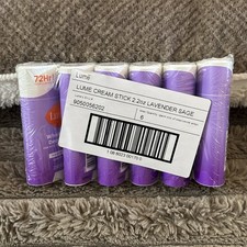  6 Lume SMOOTH SOLID LAVENDER SAGE Whole Body Deodorant 72Hr Odor Control 2.2oz