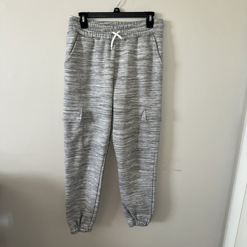 Pantalones deportivos Take A Walk para mujer grandes grises de lana bolsillos de carga cálidos - Imagen 5 de 6