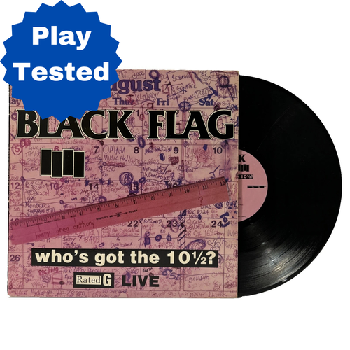 BLACK FLAG Who's Got The 10 1/2 LP Vinyl Record Punk SST 060 1986 W/ Insert - Picture 1 of 11