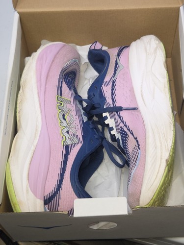 Zapatos para correr Hoka One One Skyflow para mujer talla 7,5B púrpura/azul con cordones 1155113 - Imagen 3 de 15