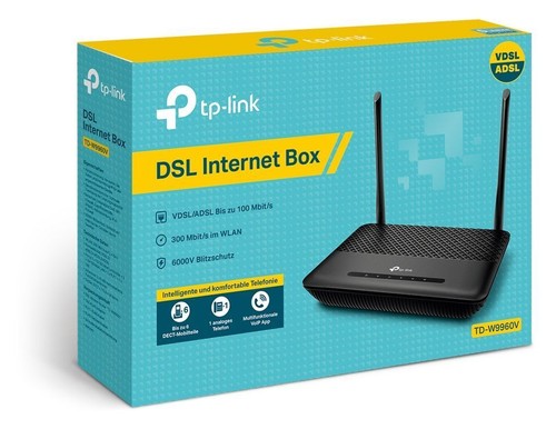 TP-LINK TD-W9960V WiFi 4 Router Einzelband (2,4GHz) - Bild 3 von 4