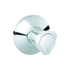 Grohe Unterputz-Ventil-Oberbau Costa  chrom, Markierung blau, 20-200 mm