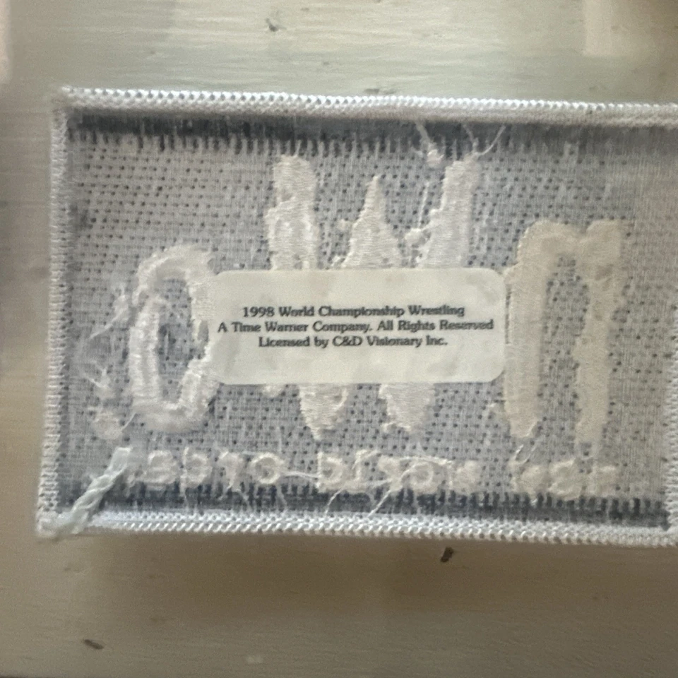 Vintage 1998 N.W.O. World Champion Wrestling NEW WORLD ORDER Patch  NWO - Image 2 of 2