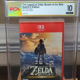 Breath of the Wild - Switch 2 Edition PSA 10 A++ 125903A Graded Game