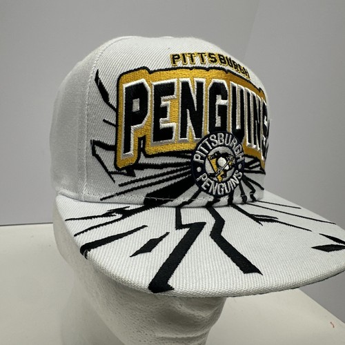 Mitchell & Ness Pittsburgh Penguins After Shock Snapback Sombrero Juvenil Blanco Nuevo - Imagen 4 de 19
