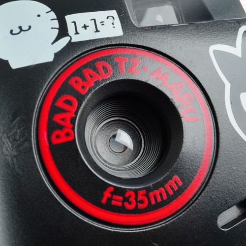 EXCELLENT BAD BADTZ-MARU Sanrio バッドばつ丸 Point & Shoot Film Camera - Picture 5 of 17