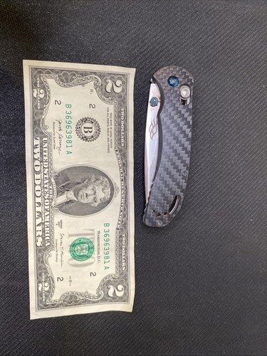 Firebird Ganzo F753M1 Pocket Folding Knife with Carbon Fiber Handle and Clip - Picture 2 of 4