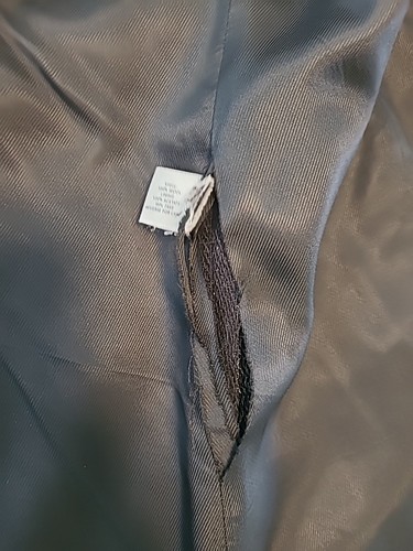 Anne Klein Wool Peacoat Ladies 12 Petite Black - Picture 17 of 17